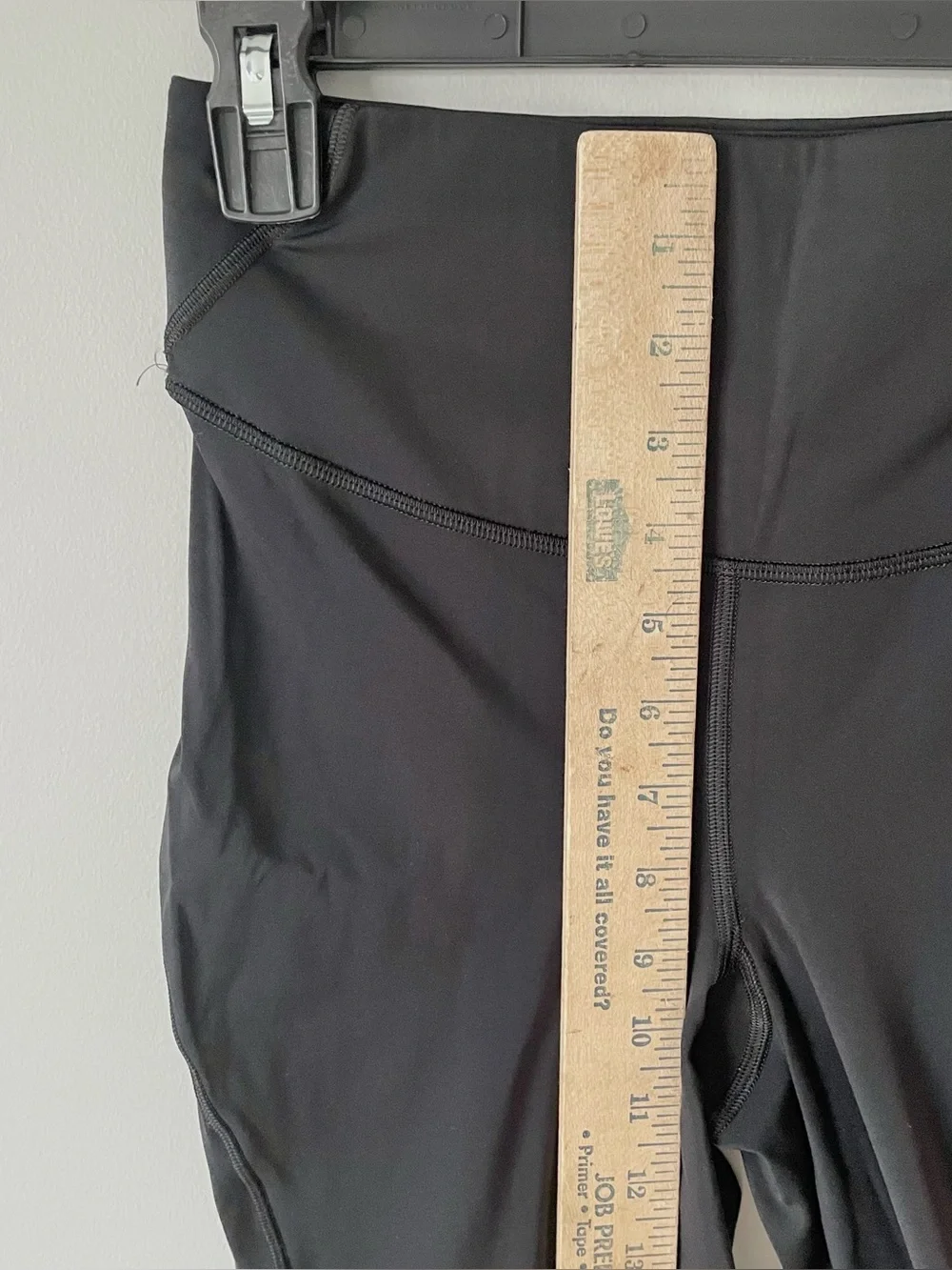Lululemon Base Pace Black High-Rise Leggings 25